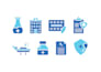 make custom flat minimal icon sets for your brand or project